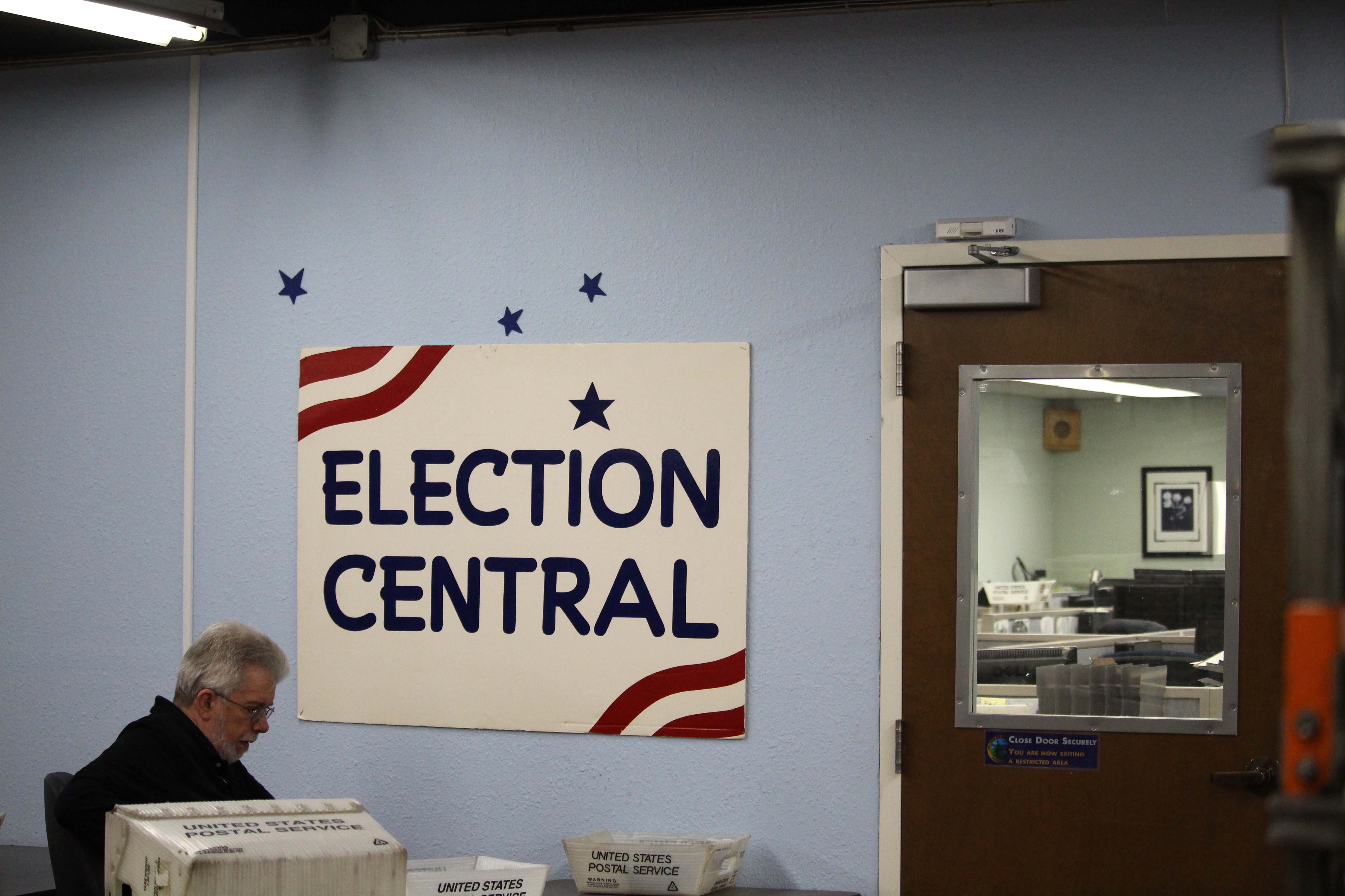 San Mateo County processes mailin ballots on Election Day