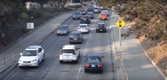 Bay Area Traffic is one of the worst in the world. San Francisco is the fifth most congested city in the world. Local drivers spent more than three days in congestion last year. (Fabienne Meijer/Peninsula Press)