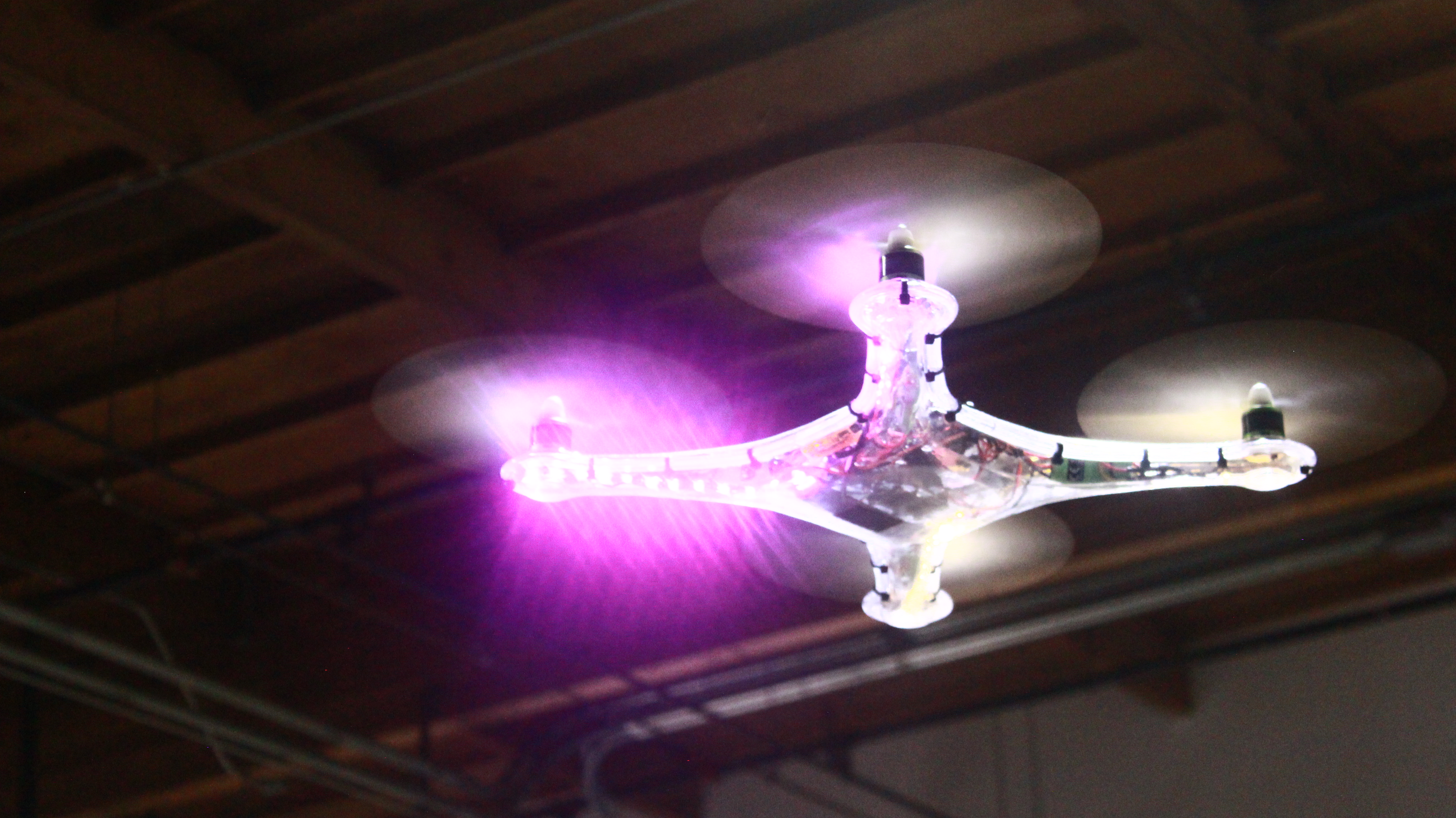 lighted drones