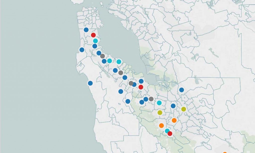 CLICK to launch interactive map that shows the regulation status of short-term rentals in San Mateo and Santa Clara Counties. (Data visualization by Liam Kane-Grade/Peninsula Press)