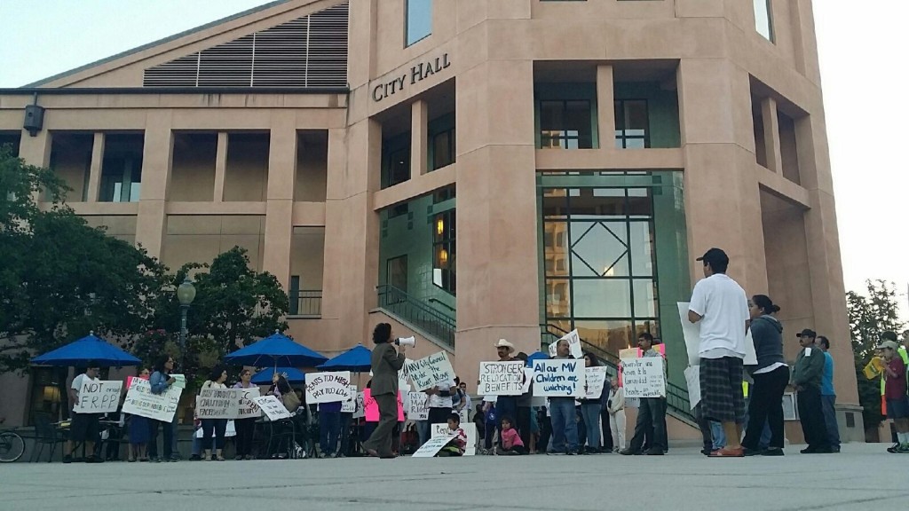 Mountain View Tenants Coalition Protests for rent moratorium
