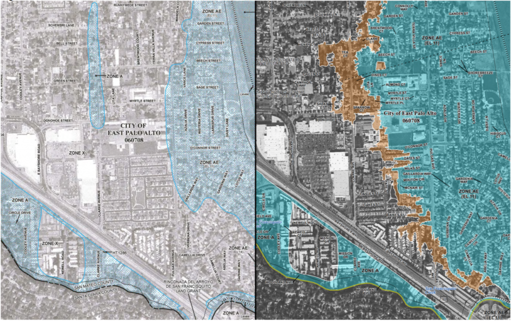 New FEMA maps show more of East Palo Alto at risk of flooding 