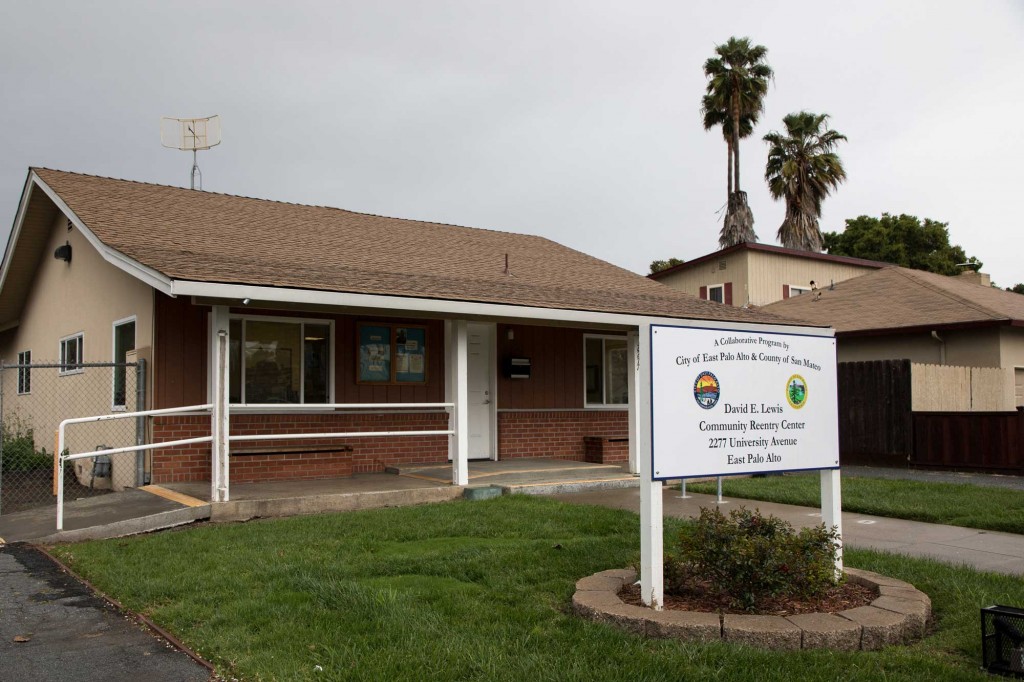 The David E. Lewis Community Reentry Center in East Palo Alto. (Photo courtesy of Preston Merchant/San Mateo County Health System)