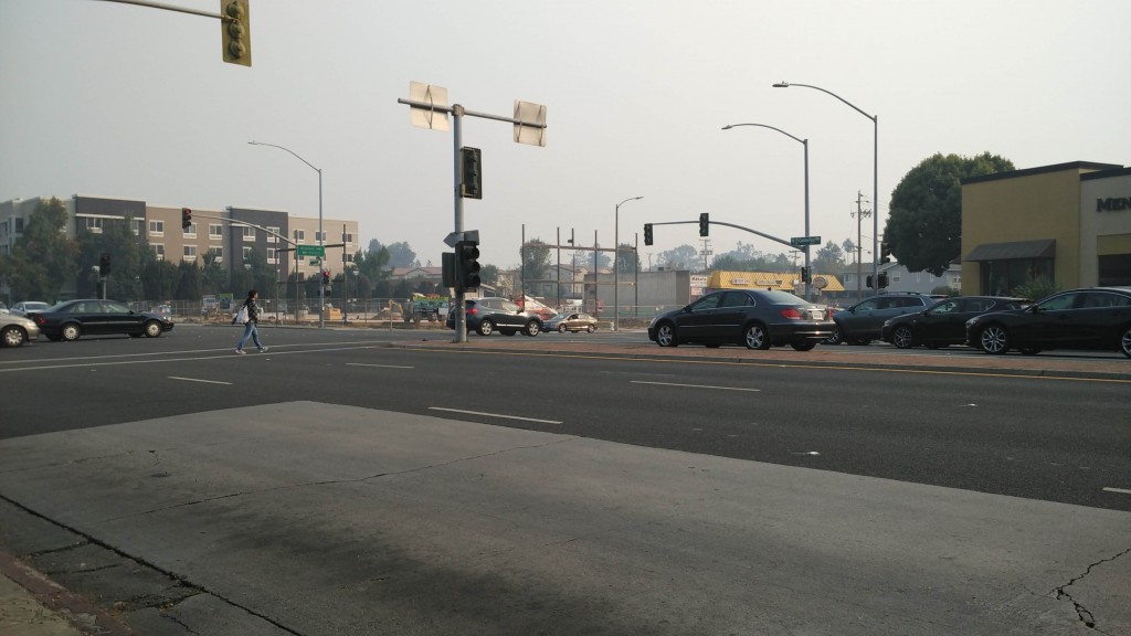 Sunnyvale is looking to reduce emissions from its transportation sector. (Amy Cruz/Peninsula Press)