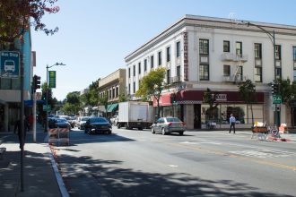 A major debate in Palo Alto is whether to allow denser housing should be built. Proponents say it could alleviate the shortage of homes.