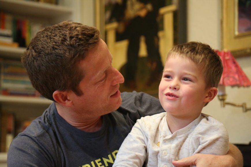 Though CBD is helping with some symptoms of SYNGAP1, like seizures and behavior, Mike Graglia is hoping that a gene therapy breakthrough could help his son, Tony. Isabella Jibilian/Peninsula Press