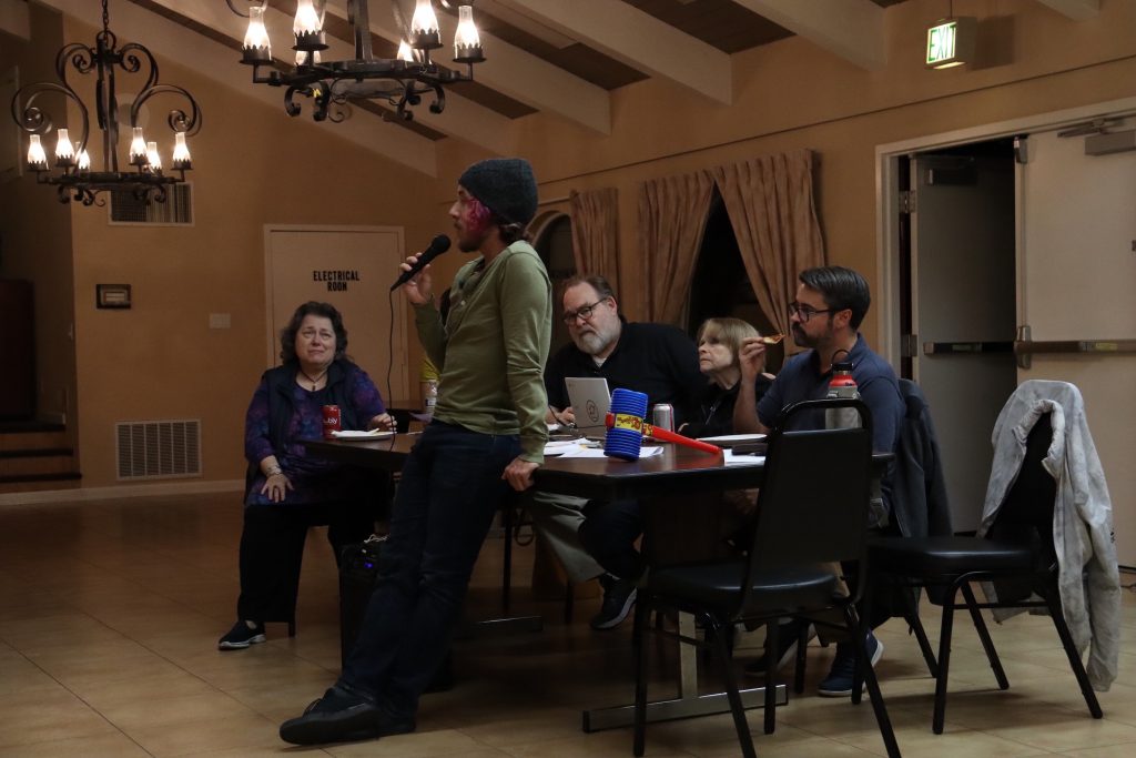 Santiago Villa Neighborhood Association meeting on Oct. 10, 2019.