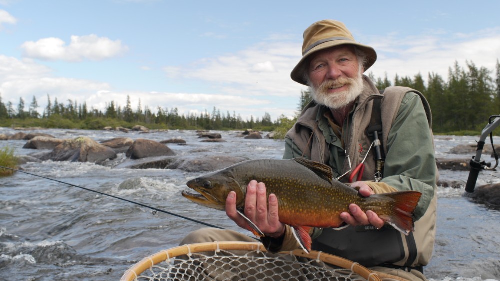 For author John Gierach, the best fishing stories aren't really