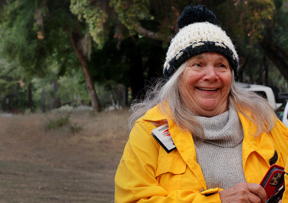 Patricia Marland, a decades-long resident of Los Gatos, was fearful that the prescribed burn would turn into an uncontrollable wildfire, but she felt relief after observing the procedure.