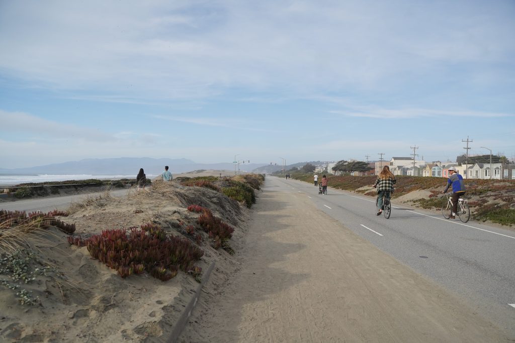 Great Highway on San Francisco’s Pacific coast