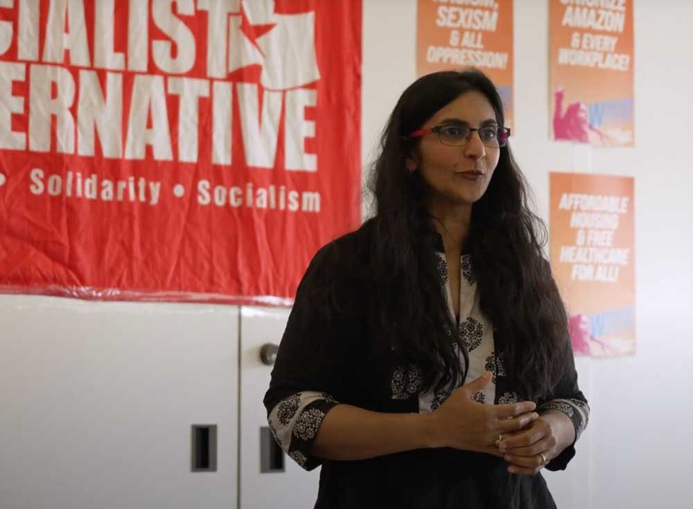 Seattle Councilwoman Sawant Visits Oakland To Discuss The Fight Against