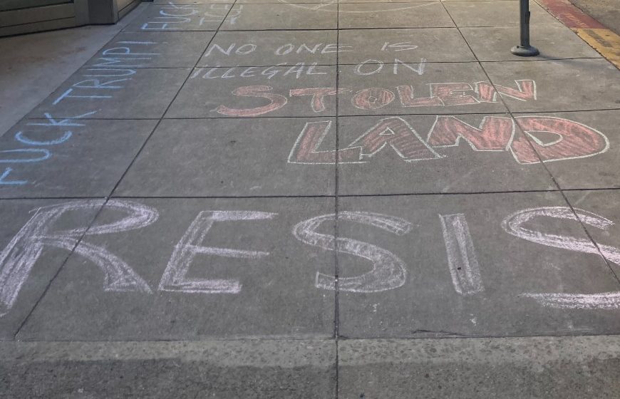 In San Francisco, protesters stake out immigration court, hoping to prevent ICE arrests  