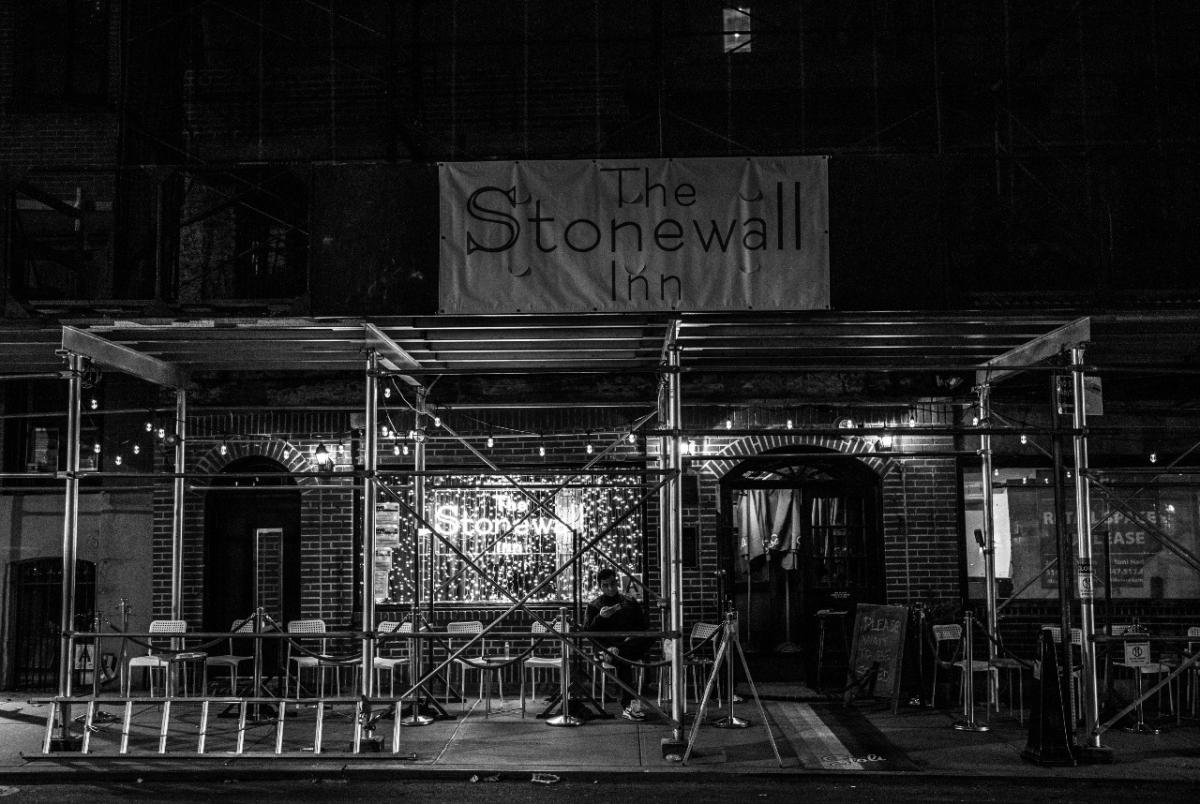 The front of the Stonewall Inn