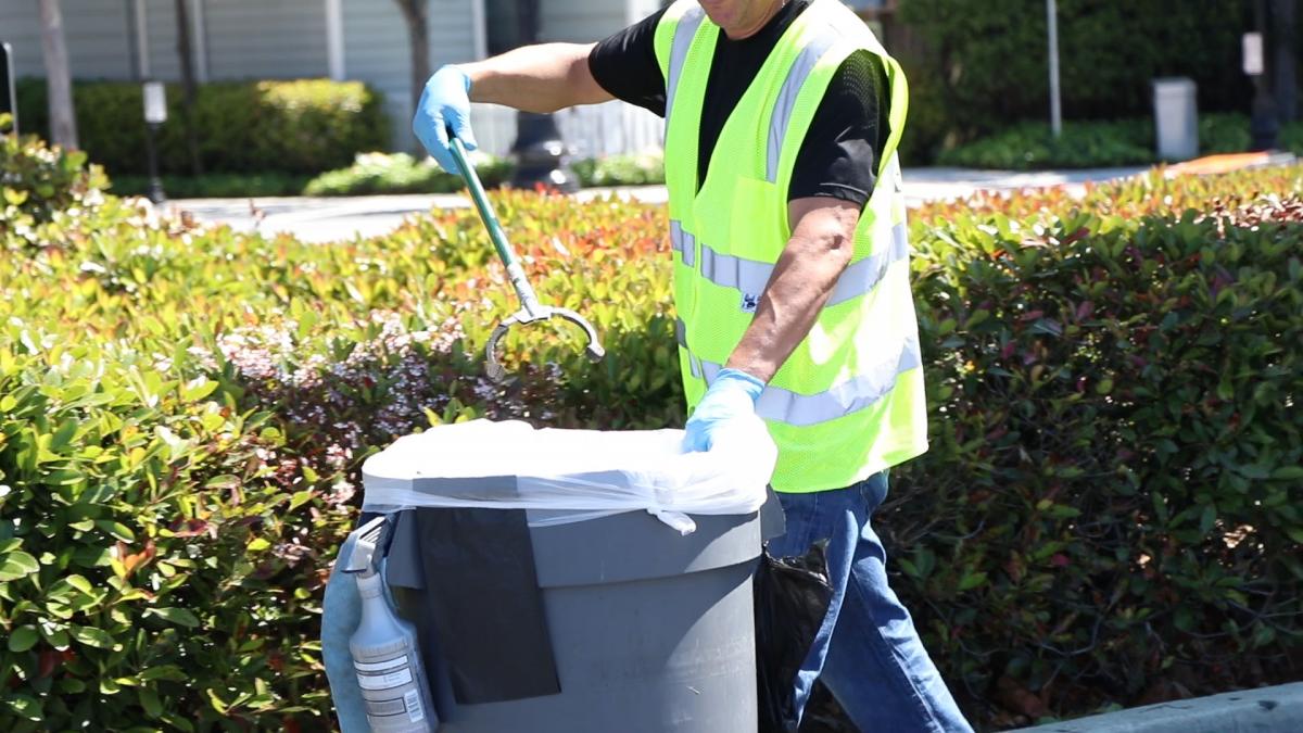 Sanitation worker